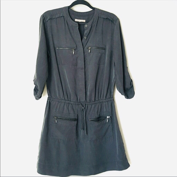 Banana Republic Dresses & Skirts - UTILITY SHIRT TUNIC DRESS BANANA REPUBLIC
